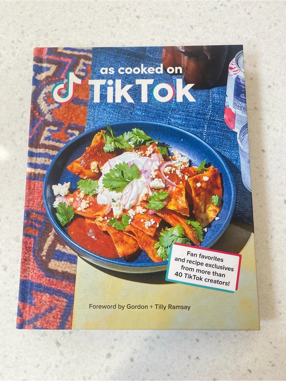 As Cooked on Cookbook - Blue Cover